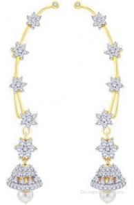 Jewels Galaxy Sparkling1106 Alloy Cuff Earring